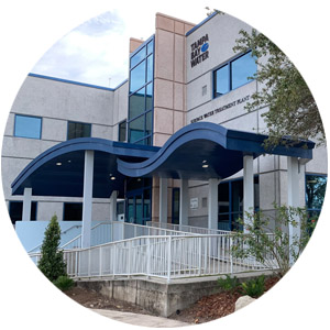 Entrance to Surface Water Treatment Plant