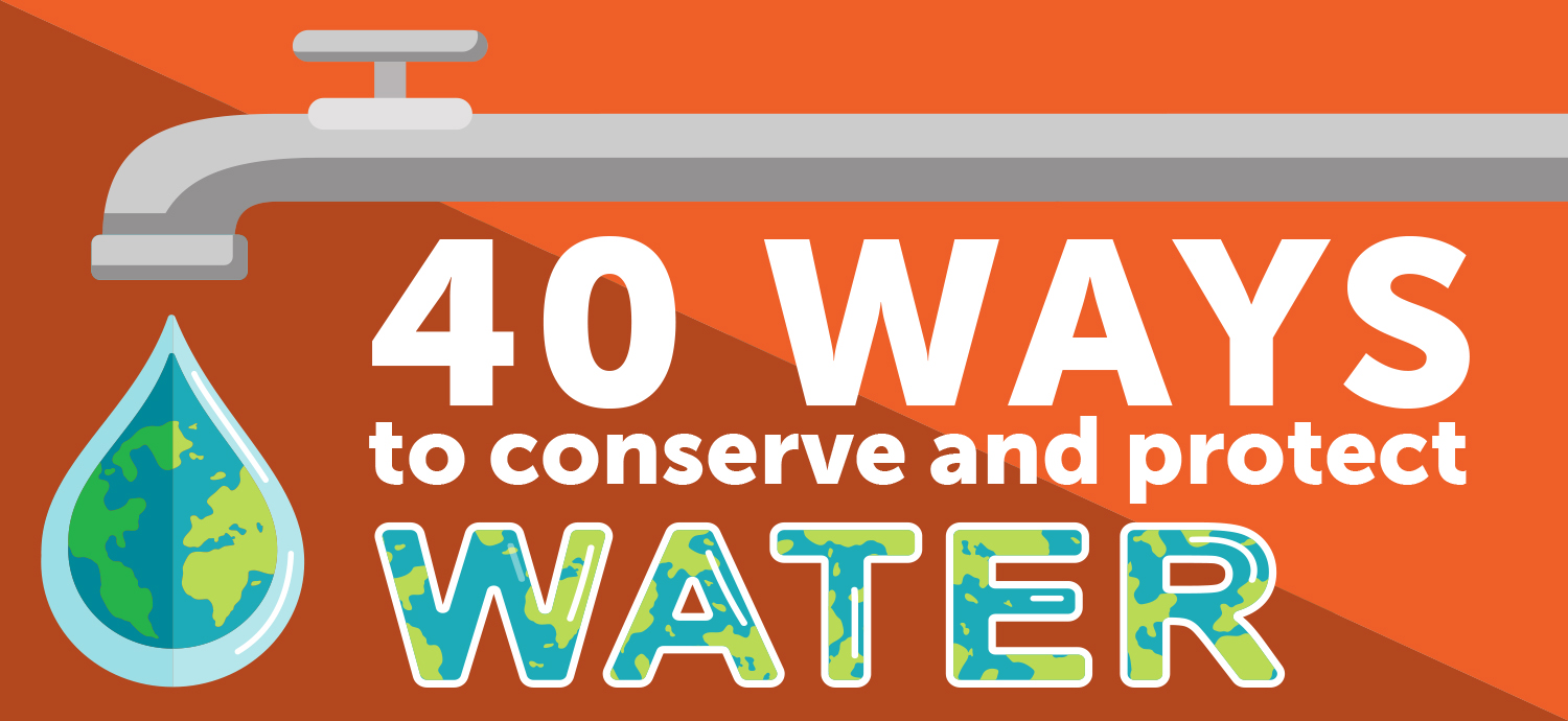 40 Ways to Conserve and Protect Water