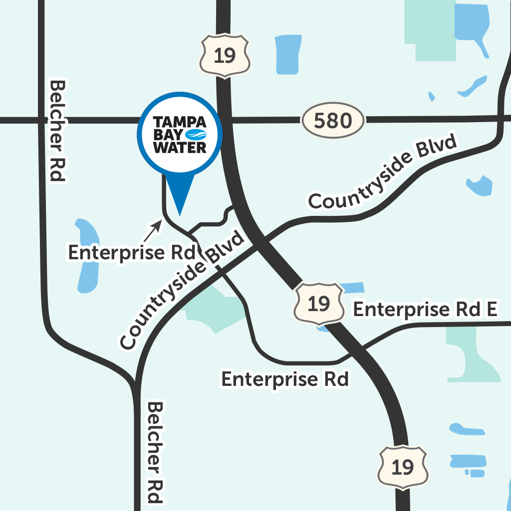 The Clearwater administration offices are located at 2575 Enterprise Road, Clearwater, FL 33763