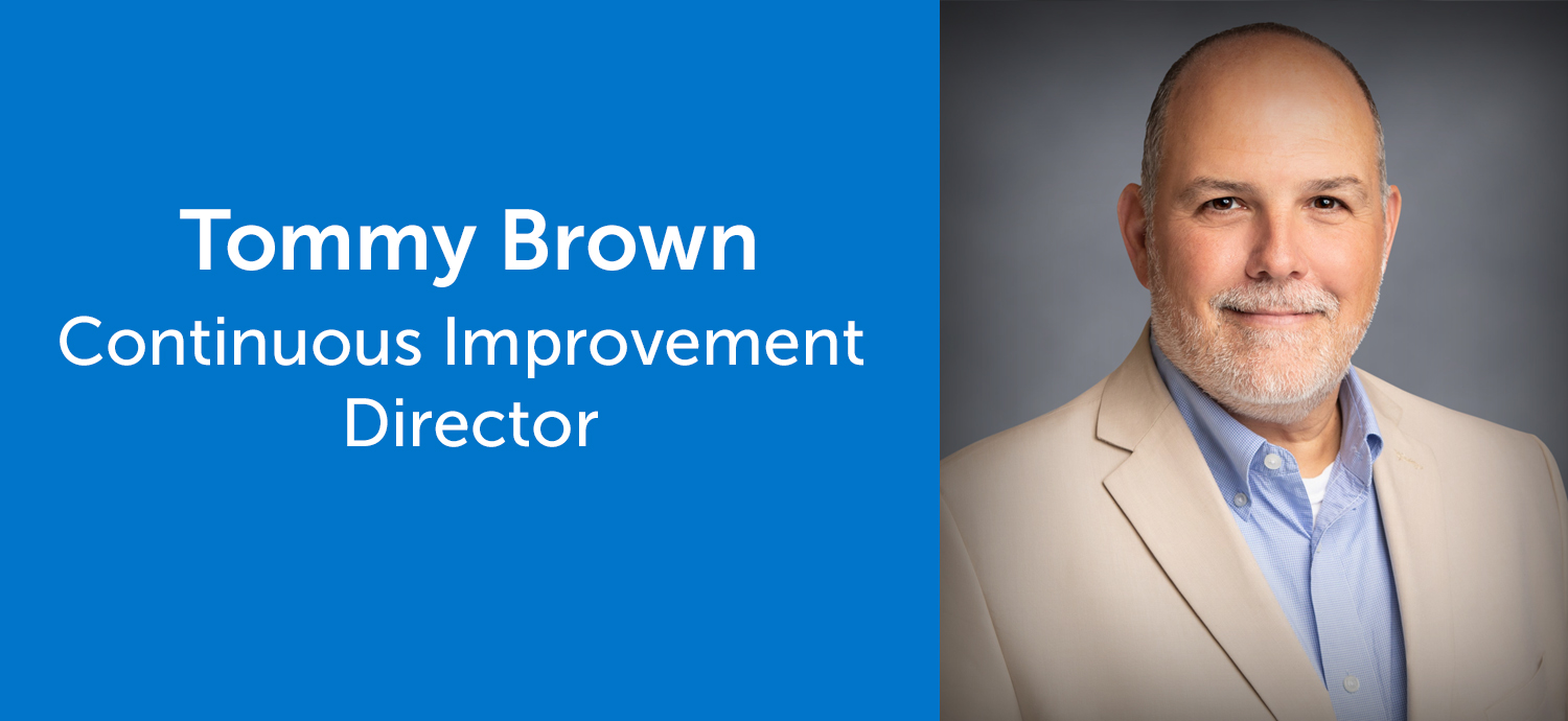 Tommy Brown, Continuous Improvement Director