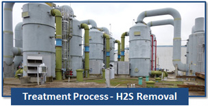 Treatment Process: H2S Removal